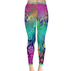 Flower Nature Petal  Blossom Inside Out Leggings