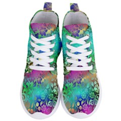 Flower Nature Petal  Blossom Women s Lightweight High Top Sneakers