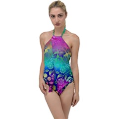 Flower Nature Petal  Blossom Go with the Flow One Piece Swimsuit