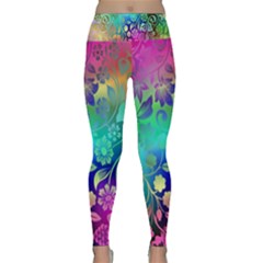 Flower Nature Petal  Blossom Lightweight Velour Classic Yoga Leggings