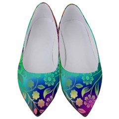 Flower Nature Petal  Blossom Women s Low Heels