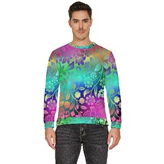 Flower Nature Petal  Blossom Men s Fleece Sweatshirt