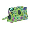 Blob Ring Circle Abstract Wristlet Pouch Bag (Medium) View1