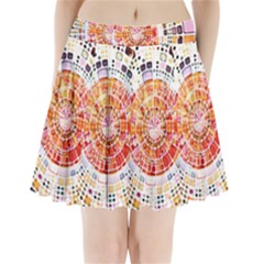 Internet Data Storage Online Pleated Mini Skirt