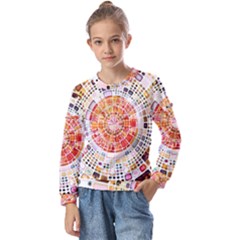 Internet Data Storage Online Kids  Long Sleeve Tee with Frill 