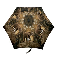 Sculpture Travel Outdoor Nature Elephant Mini Folding Umbrellas by Wegoenart