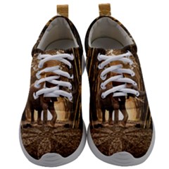 Sculpture Travel Outdoor Nature Elephant Mens Athletic Shoes by Wegoenart