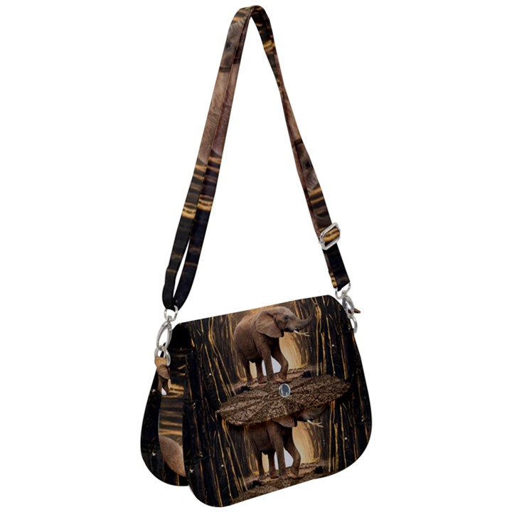 Sculpture Travel Outdoor Nature Elephant Saddle Handbag