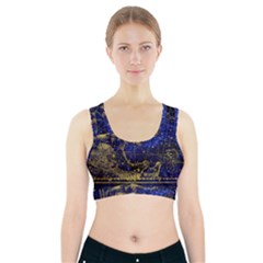 Constellation Horse Dolphin Sports Bra With Pocket