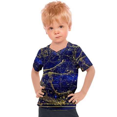 Constellation Horse Dolphin Kids  Sports Tee by Wegoenart