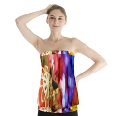 Christmas Decoration Ball Strapless Top by artworkshop