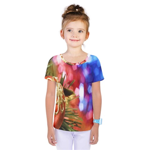 Christmas Decoration Ball Kids  One Piece Tee by artworkshop