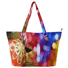 Christmas Decoration Ball Full Print Shoulder Bag by artworkshop