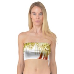 Christmas Decoration Close-up Bandeau Top by artworkshop