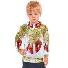 Christmas Decoration Close-up Kids  Hooded Pullover by artworkshop