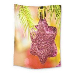 Christmas Decoration Star Medium Tapestry