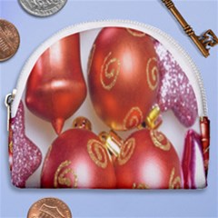 Christmas Decoration Star  3 Horseshoe Style Canvas Pouch by artworkshop