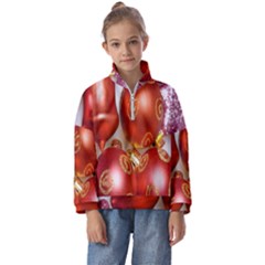 Christmas Decoration Star  3 Kids  Half Zip Hoodie by artworkshop