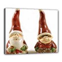 Christmas Figures 2 Canvas 20  x 16  (Stretched) View1