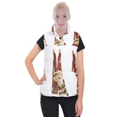 Christmas Figures 2 Women s Button Up Vest by artworkshop