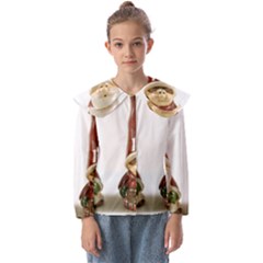 Christmas Figures 2 Kids  Peter Pan Collar Blouse