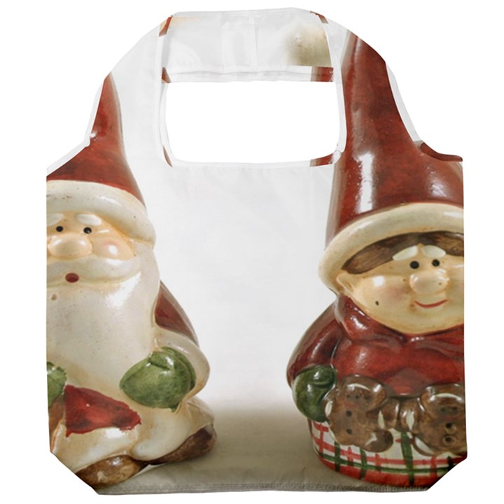 Christmas Figures 2 Foldable Grocery Recycle Bag