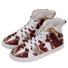 Christmas Figures 3 Men s Hi-top Skate Sneakers by artworkshop