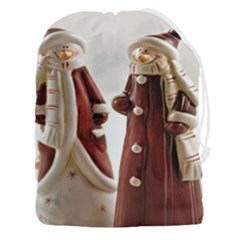 Christmas Figures 3 Drawstring Pouch (3xl) by artworkshop