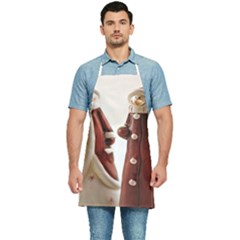 Christmas Figures 3 Kitchen Apron by artworkshop