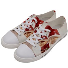 Christmas Figures4 Men s Low Top Canvas Sneakers by artworkshop