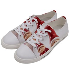 Christmas Figures 5 Women s Low Top Canvas Sneakers by artworkshop