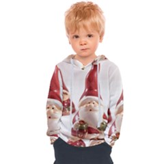 Christmas Figures 5 Kids  Overhead Hoodie by artworkshop