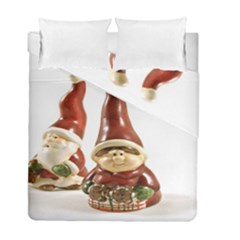 Christmas Figures 7 Duvet Cover Double Side (full/ Double Size) by artworkshop