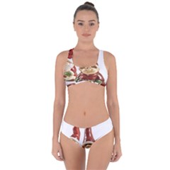 Christmas Figures 7 Criss Cross Bikini Set