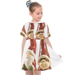 Christmas Figures 7 Kids  Sailor Dress by artworkshop