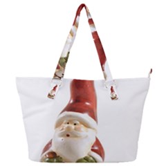 Christmas Figures 8 Full Print Shoulder Bag by artworkshop