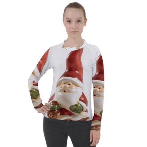 Christmas Figures 8 Women s Pique Long Sleeve Tee by artworkshop