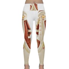 Christmas Figures 9 Lightweight Velour Classic Yoga Leggings by artworkshop