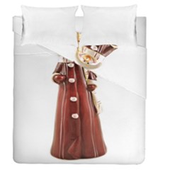 Christmas Figures 10 Duvet Cover Double Side (queen Size) by artworkshop