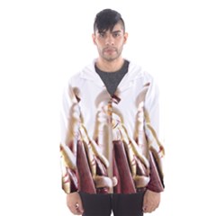 Christmas Figures 11 Men s Hooded Windbreaker by artworkshop