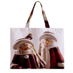 Christmas Figures 11 Zipper Mini Tote Bag by artworkshop