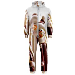 Christmas Figures 11 Hooded Jumpsuit (men) by artworkshop