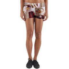 Christmas Figures 11 Yoga Shorts