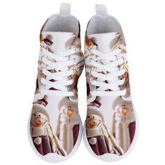 Christmas Figures 11 Women s Lightweight High Top Sneakers by artworkshop