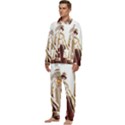 Christmas Figures 11 Men s Long Sleeve Velvet Pocket Pajamas Set View3