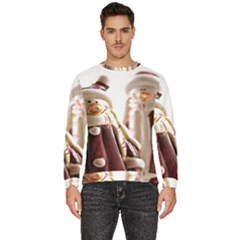 Christmas Figures 11 Men s Fleece Sweatshirt by artworkshop