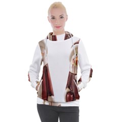 Christmas Figures Women s Hooded Pullover by artworkshop