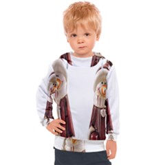 Christmas Figures Kids  Hooded Pullover by artworkshop