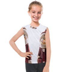 Christmas Figures Kids  Mesh Tank Top by artworkshop