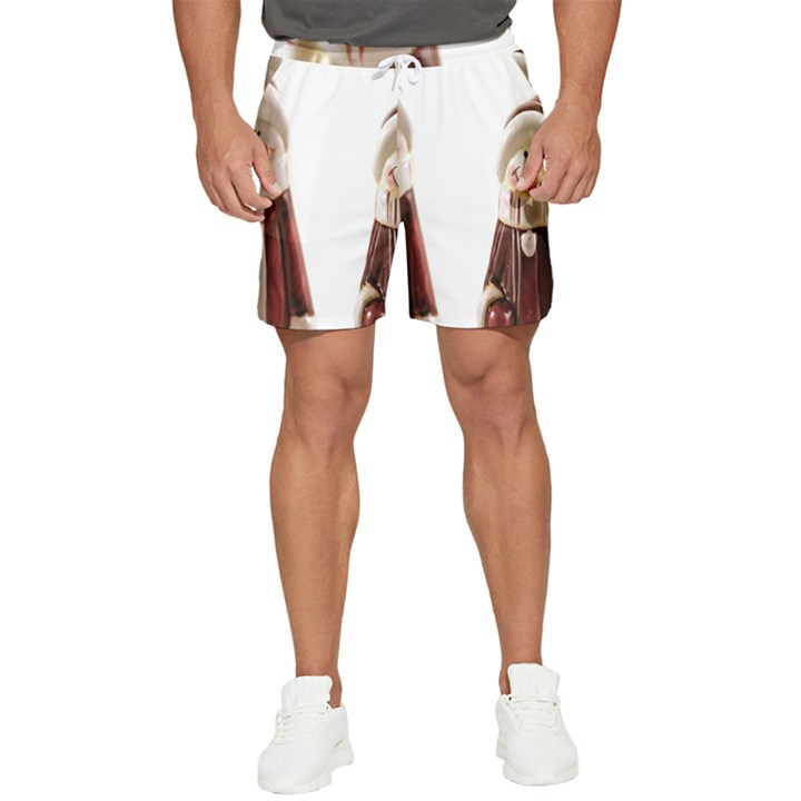 Christmas Figures Men s Runner Shorts